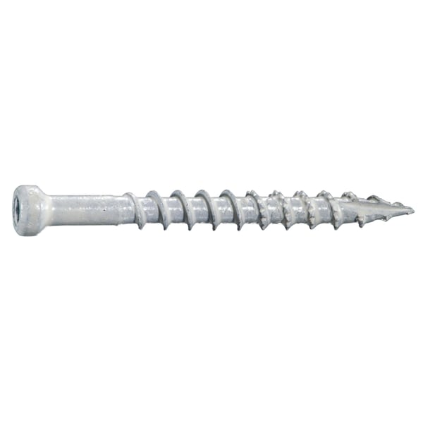 Saberdrive Deck Screw, #8 x 1-5/8 in, 18-8 Stainless Steel, Trim Head, Torx Drive, 203 PK 54815 - main